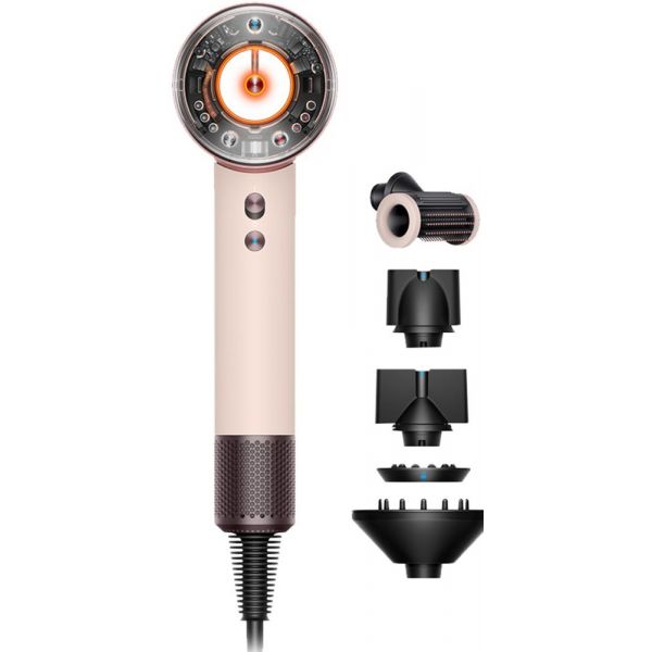 Dyson Secador de Cabelo Supersonic Nural Liso+Ondulado 1600W Ceramic Pink/Rose Gold