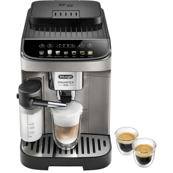 Máquina de Café Delonghi Magnifica Evo ECAM 290.83TB Titânio/Preto