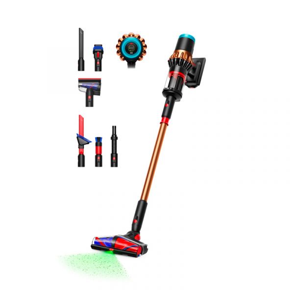 Aspirador Vertical Dyson V16 Piston Animal + Kit Limpeza 900W Preto/Cobre