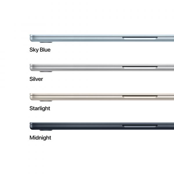 Apple MacBook Air 15" M5 (CPU 10-Core, GPU 10-Core) 16GB 512GB SSD Midnight macOS