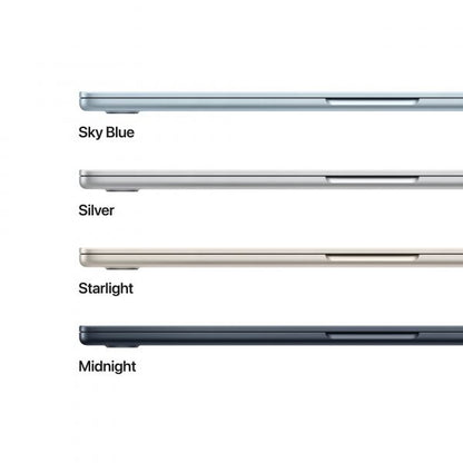 Apple MacBook Air 15" M5 (CPU 10-Core, GPU 10-Core) 16GB 512GB SSD Midnight macOS