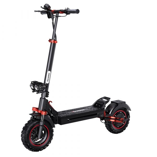 Trotinete iScooter Elétrica iX5S - Motor 1000W 48V 15Ah Bateria 10" Pneus Todo-o-terreno Travão de Disco Duplo - Iscooter-iX5S