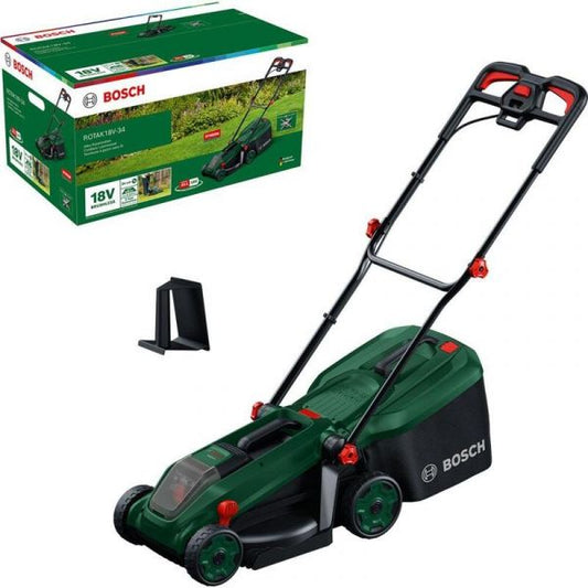 Bosch Corta Relva Rotak 18V-34 Solo Sem Fios