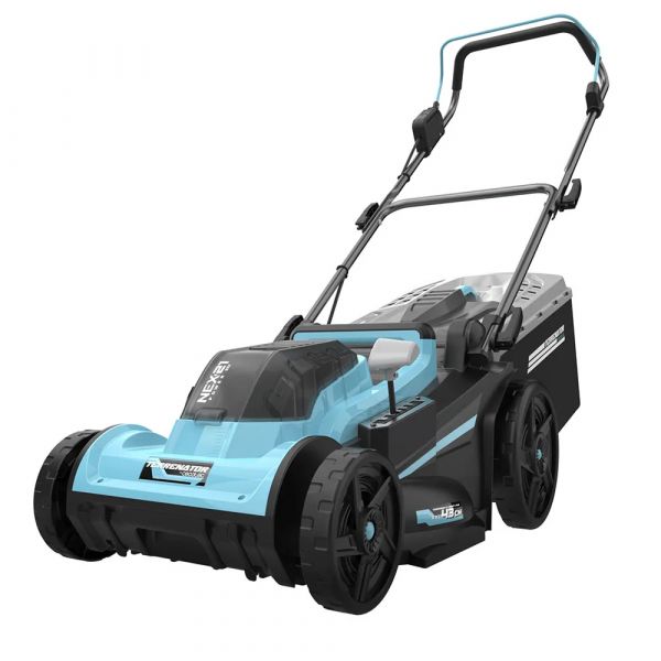 Cecotec Cortador de Grama Elétrico Terrenator E7 Liberty Z Plus 2x21V 4Ah 43cm