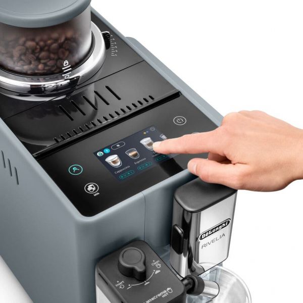 Máquina de Café Delonghi Automática Rivelia EXAM440.55.G Cinza