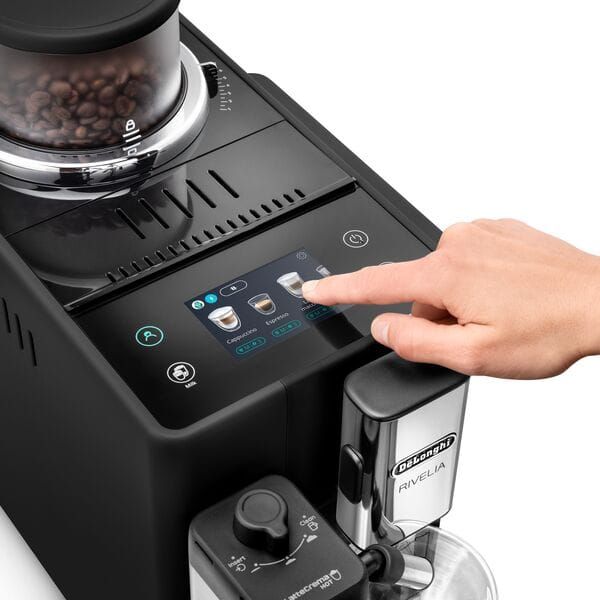 Máquina de Café Delonghi Automática Rivelia EXAM440.55.B Preta