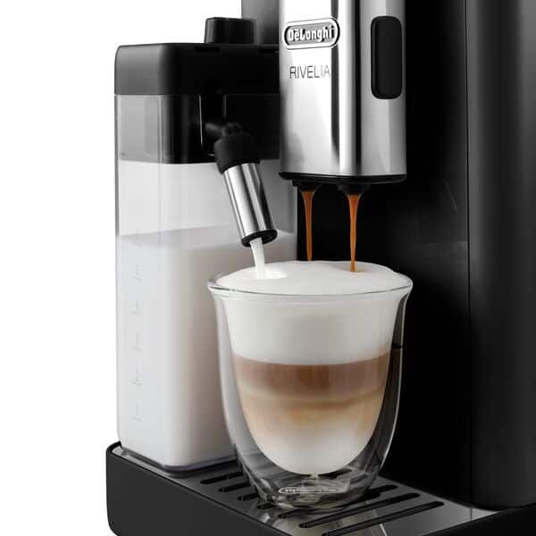 Máquina de Café Delonghi Automática Rivelia EXAM440.55.B Preta