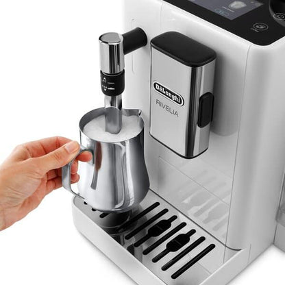 Máquina de Café Delonghi Automática Rivelia EXAM440.35.W Branca