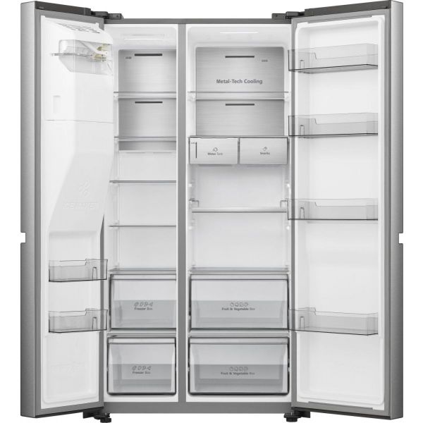Frigorífico Americano Hisense RS818N4TIC 632L Classe C