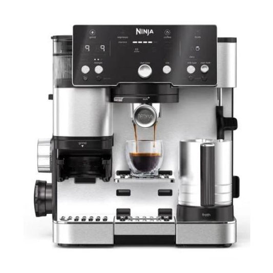 Máquina de Café Ninja Superautomática ES501EU Luxe Essential Preto/Prateado