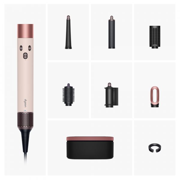 Dyson Airwrap i.d. HS08 T1/T2 Multi-estilizador e Secador Bluetooth Ceramic Pink/Rose Gold