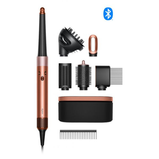Dyson Airwrap i.d. HS08 T3/T4 Amber Silk Preto Ouro Rosa