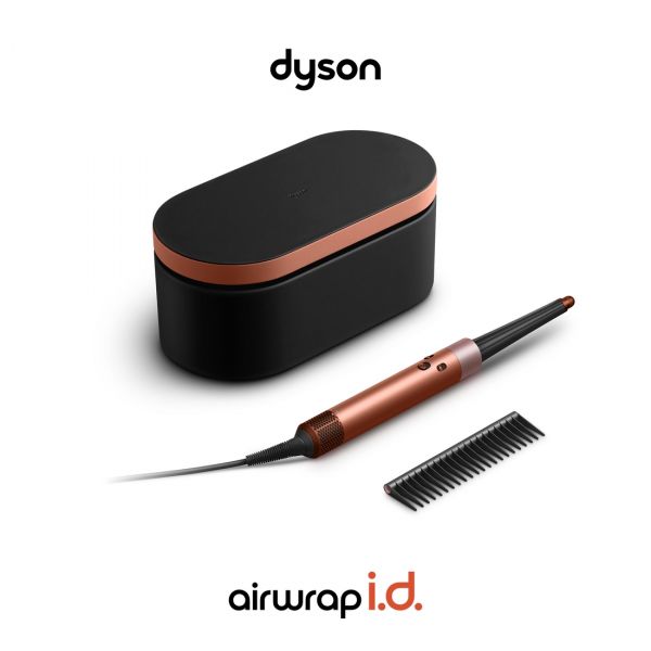 Dyson Airwrap i.d. HS08 T3/T4 Amber Silk Preto Ouro Rosa