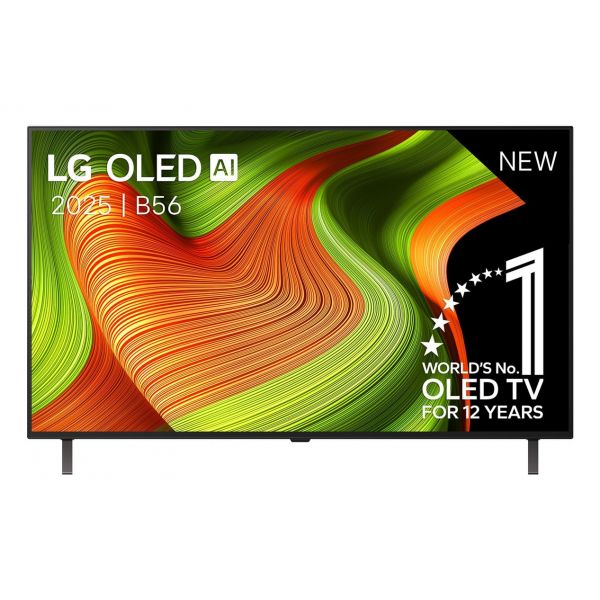 TV LG 48" OLED evo AI B56 Smart TV 4K 2025 120Hz HDR10
