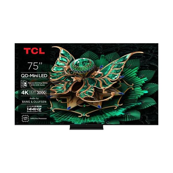 TV TCL 75" 75C7K QLED Mini-LED 4K UHD Google TV