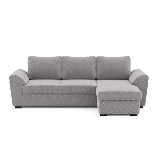 Sofá JOM com Chaise Longue Hudson Cinza (94)